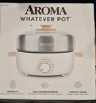 New!!! Aroma Whatever Pot With Versatile, Dual Cooking Surfaces. Fixed Price $65.00.