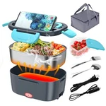 Electric Lunch Box Food Warmer Heater 12V 24V 110V 80W Faster Heated. Fixed Price $36.27.