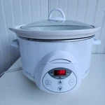 Rival SCRC500 Slow Cooker Timer Removable Insert White. Fixed Price $40.00.