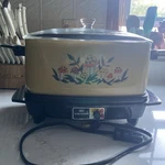 Vintage Merry Mushroom Slow Cooker Crock Pot Quart Sears Roebuck 1976. Fixed Price $125.00.