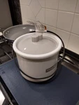 Sunbeam Crock Pot Mini Slow Cooker 16 Oz. Model SCR-05-R (new ) No Box.. Fixed Price $10.00.