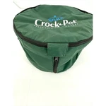 Rival Crock Pot Stoneware Cooker Insulated Zippered Cover Green Oval 15X12X8. Fixed Price $7.29.
