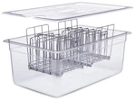 Eske Large Sous Vide Container With Lid And Rack Kit 26 Qt Durable Po. Fixed Price $179.43.