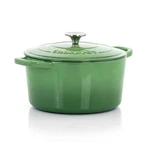 Crock-pot Artisan 2 Piece 5 Quarts Enameled Cast Iron Dutch Oven In Pistachio Gr. Fixed Price $147.23.