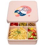 Asomic Silicone Bento Box, 5 Compartments, Leakproof Lunch Large, Blush. Fixed Price $41.99.