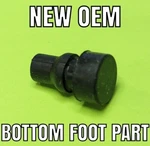 Bottom Foot Crockpot Classic Slow Cooker 4.5 Quart Round Model SCR450-S-BR. Fixed Price $9.95.
