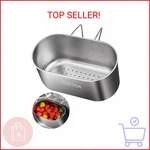 Sycooven Stainless Steel Sink Drain Strainer Basket, Multifunctional Hanging. Fixed Price $15.33.