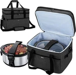 Yarwo Large Slow Cooker Travel Bag Compatible With Crock-pot/hamilton Black. Fixed Price $58.51.