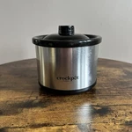 Crock Pot Mini Stoneware Slow Cooker 16 Oz Tested & Working 32041-BC. Fixed Price $12.87.