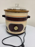 Vintage 1970'S Rival Crock-pot Model 3100/2 Slow Cooker Works. Fixed Price $23.50.