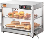 2-TIER Commercial Food Warmer Display, 800W With Light To En. Fixed Price $366.99.