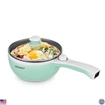 Electric Hot Pot 1.5L Non-stick Saut Pan For Noodles, Ramen, Soup, Steak. Fixed Price $58.00.