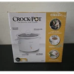Crock-pot Classic Qt Slow Cooker 3060-W White Removable Stoneware. Fixed Price $30.00.