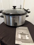 Toastmaster Quart Slow Cooker Model TM-512SC. Fixed Price $34.99.