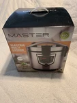 Master Electric Multi Cooker Model CAI-MC1 Adjustable Time And Temperature. Fixed Price $59.89.