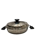Nice West Bend Lustre Craft Stainless Steel 11 Slow Cooker Pot With Domed Lid. Fixed Price $100.00.