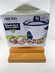 New Sealed Aroma Rice Cooker & Food Steamer 20 Cup #ARC-360-NGP Box Damage. Fixed Price $34.64.