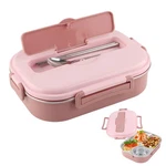 Niiyen 1500ML Lunch Box 4 Compartments Pink Food Containers. Fixed Price $29.13.