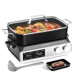 N21NA Pro 10-QT 8-IN-1 Slow Cooker 1600W Pfoa-free Ceramic W/ Grill Pan Grey. Fixed Price $324.99.