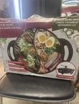 Brentwood Electric Hot Pot 6 Quart 24 Cups Non-stick Adjustable Temp Sections. Fixed Price $40.00.
