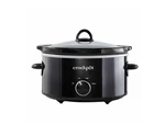 Crockpot 4-QUART Classic Slow Cooker, Black. Fixed Price $24.96.