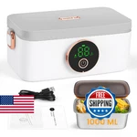 Iridesc Self Heating Lunch Box, 1L Battery Powered With Automatic. Fixed Price $81.49.