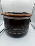 Vintage Rival Crock-ette Slow Cooker Model 3200/1 Brown Pot Tested Works. Fixed Price $29.99.
