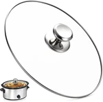 Oval Glass Lid Quart Replacement For Hamilton Beach 33665G Slow Cooker, 6QT. Fixed Price $25.15.