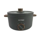 Hytric Electric Hot Pot 1.5L Portable Non Stick Mini Gray Multi Cooker. Fixed Price $39.94.