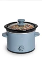 With Color 2QT Mini Electric Round Slow Cooker - Quarts, Slate Blue. Fixed Price $52.67.