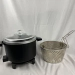 Dazey Chefs Pot Slow Cooker Model DCP-6 1400W No Power Cord!. Fixed Price $34.39.