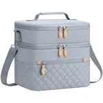 Tenot Insulated Lunch Box Women Double Deck, Leak Proof Cooler Bag Reusable. Fixed Price $28.48.