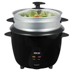 Better Chef 5 Cup Rice Cooker With Food Steamer Attachment. Fixed Price $71.14.
