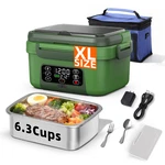 Drafin Xl 6.3-CUPS Cordless Electric Heated Lunch For Adults 20000MAH. Fixed Price $116.63.