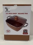 Moss & Stone Pcs Copper Chef Cookware Set Non Stick Deep Frying 9.5"X3.5". Fixed Price $30.59.