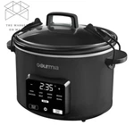 Programmable Slow Cooker 4.5 Qt With Digital Controls And Auto Keep Warm, Black. Fixed Price $40.95.