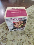 Vintage Dazey Chef's Pot Deep Fryer Slow Cooker Qt. Model DCP-6 New. Fixed Price $59.99.