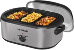 Heynemo Electric Oven, 24 Qt Turkey Roaster, Self Basting Lid, 3 Trays. Fixed Price $119.95.