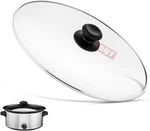 Oval Quart Glass Lid Compatible With Hamilton Beach 33665G Slow Cooker, Clear. Fixed Price $26.60.