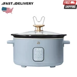 Beautiful 6 Qt Programmable Slow Cooker, Cornflower Blue By Drew Barrymore. Fixed Price $39.97.