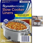 Reynolds Kitchens Slow Cooker Liners Crockpot Fits 3-8 Quarts Bpa Free 20 Count. Fixed Price $22.50.