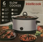Intellicook 6QT Slow Cooker New Box. Fixed Price $25.00.