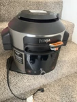 Ninja OL500 Foodi 14-IN-1 6.5-QT. Pressure Cooker Steam Fryer Smartlid Used. Fixed Price $280.00.