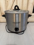 Rival Crock Pot Stoneware Slow Cooker Quarts Model 3040 Lid & Warmer Tested. Fixed Price $22.00.