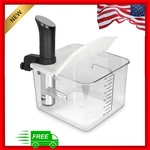 Everie Hinged Sous Vide Lid Compatible With Anova Nano, Pro, 2.0 & 3.0, Fits Rub. Fixed Price $31.07.