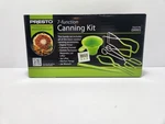 Presto 7 Function Canning Kit Timer Funnel Lifters Tongs & Wrench New Unopened. Fixed Price $16.19.