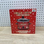 Hello Kitty Christmas Slow Cooker 2 Quart 1.9 Liter Crock Pot Red Edition. Fixed Price $29.99.