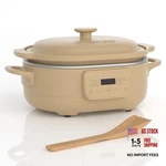 Magnifique Programmable Casserole Slow Cooker, 8-IN-1 Multi 4 Quart Brown. Fixed Price $266.48.