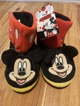 Mickey Mouse Disney Toddler Boys Slippers Size 9-10 Nwt. Fixed Price $14.99.