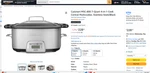 Cuisinart MSC-800 7-QUART 4-IN-1 Central Multicooker, Stainless Steel/black. Fixed Price $212.99.